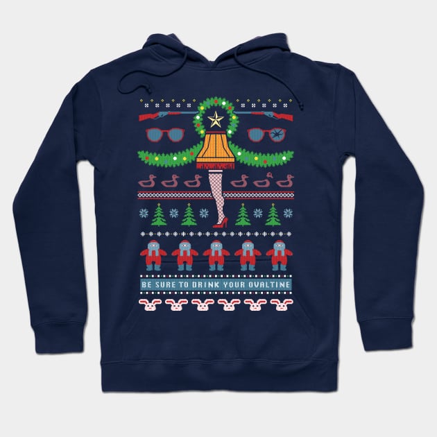 A Christmas Sweater Hoodie by KatHaynes